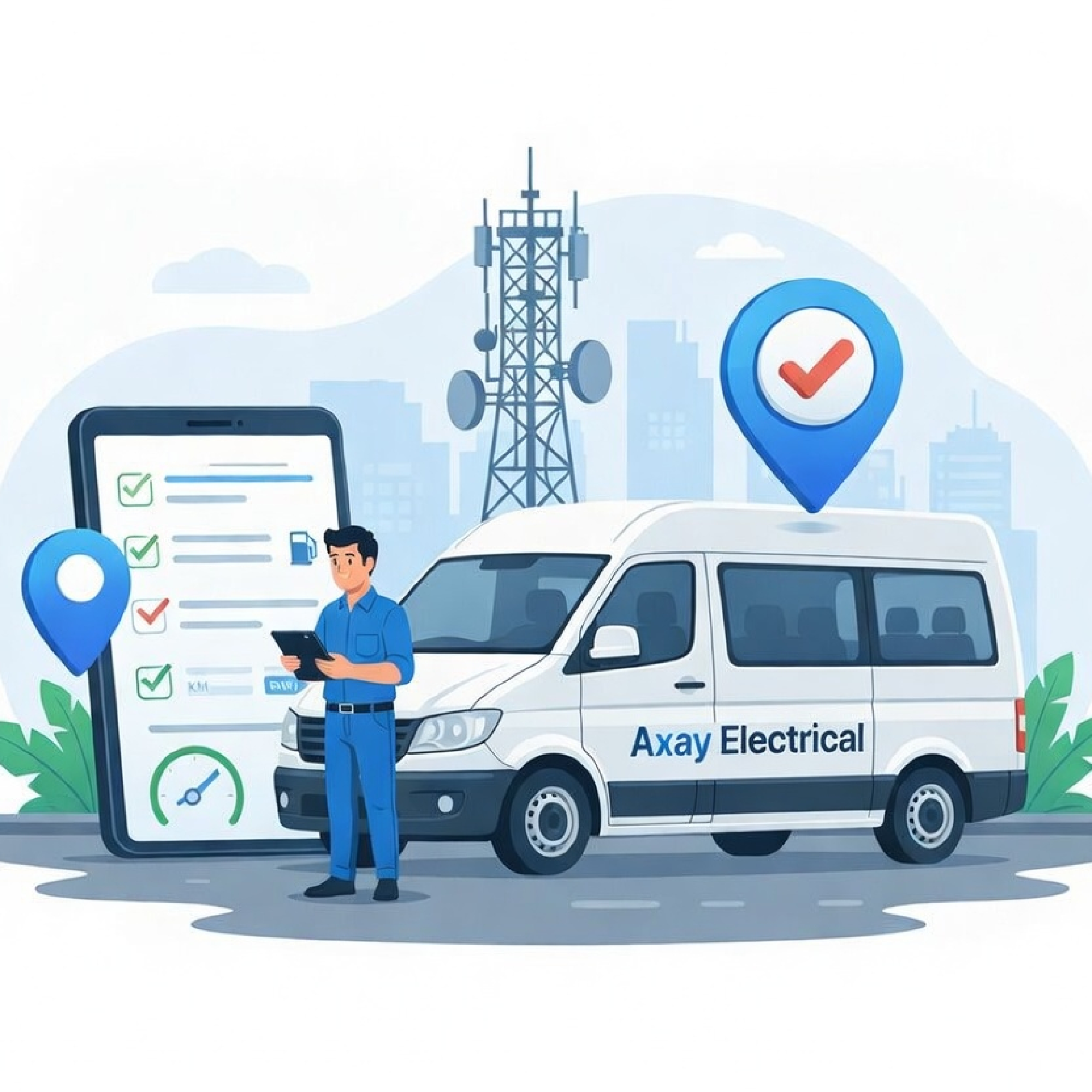 Employee Portal – Axay Electrical Pvt.Ltd.
